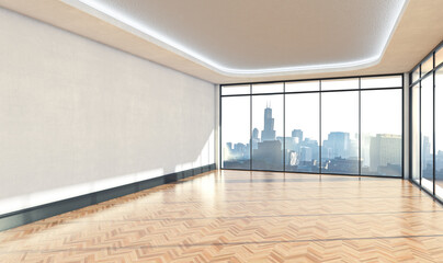 Empty Office Interior