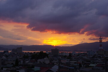 日の入り K3CP0323