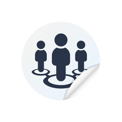 Business Circle - Sticker