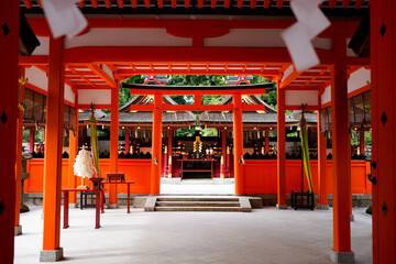 Yoshida Shrine in Kyoto.