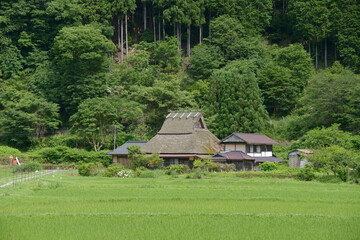 美山かやぶきの里　京都府南丹市美山町北