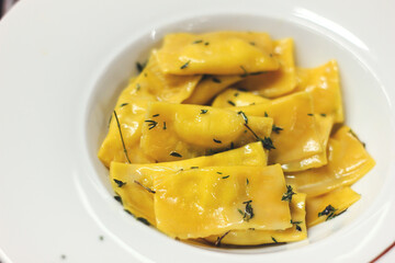 Tortelli with ricotta, sage and butter