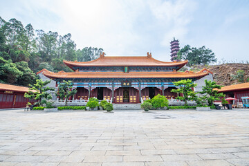 Main Hall of Tianhou Temple, Nansha, Guangzhou, China