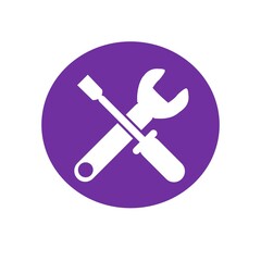 wrench and screwdriver icon