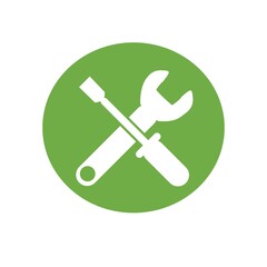 wrench and screwdriver icon