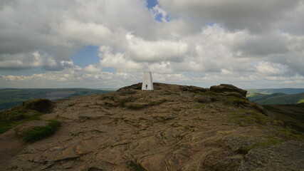 Summit of Win Hill, Derbyshire 