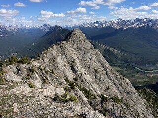 Banff National Park from an amazing viewpoint