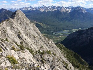 Banff National Park from an amazing viewpoint