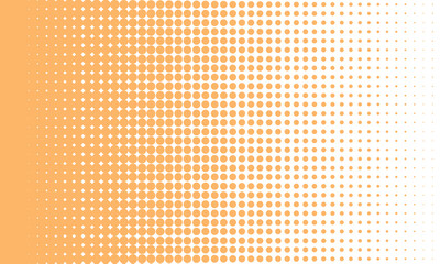 halftone background with burnished gold color