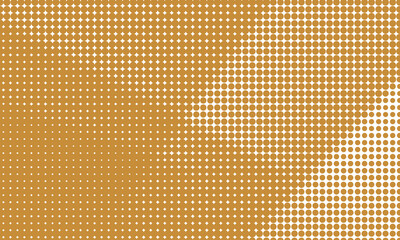 halftone background with caramel color