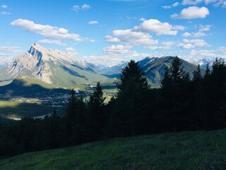 Banff National Park from an amazing viewpoint