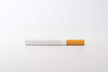 Basic cigarette on a white background