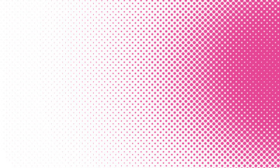 halftone background with hot pink color