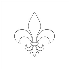 symbolic image Fluer de lis vector © MEJIKU