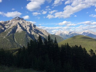 Banff National Park from an amazing viewpoint