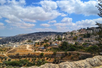 Fototapeta na wymiar city ​​view. view of Jerusalem.