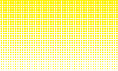 halftone background with yellow color