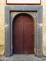 Moroccan door