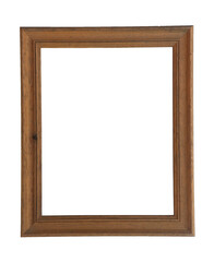 wooden picture frame.