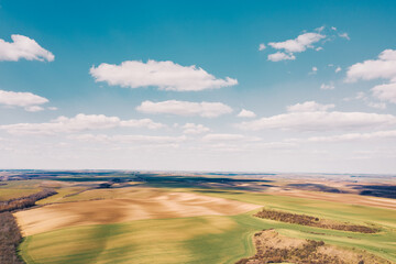 agricultural area, farmland landscape