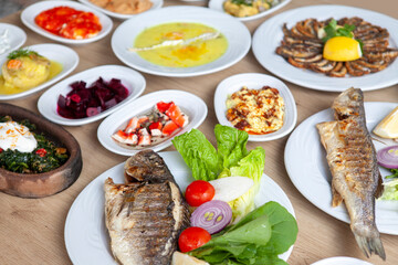 Delicious hot appetizers and main courses	