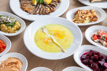 Delicious hot appetizers and main courses	