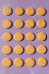 close up of cookies