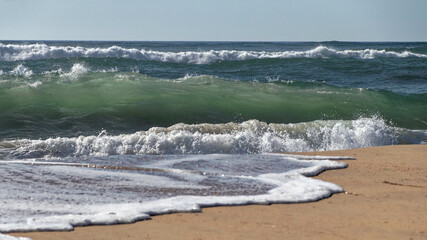 Plage du Cap-Ferret, vagues