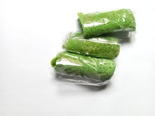 Cake Dadar gulung is a popular traditional cake made from sweet coconut pancakes. food, Snack, dessert