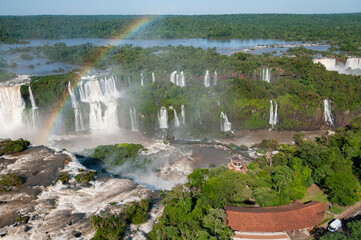 Cataratas do Iguaçu em Foz do Iguaçu. Divisa entre Brasil e Argentina e uma das sete maravilhas...