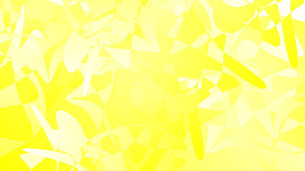 Chaotic scrambled yellow background with copy space for text. Modern template design for covers, brochures, web banners and magazines.