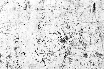 Texture of a concrete wall with cracks and scratches which can be used as a background
