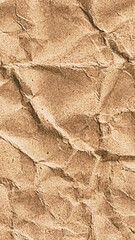 crumpled brown paper texture