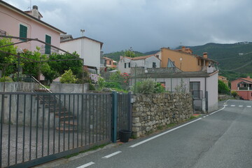 Il borgo di Castagnola nel territorio di Framura, in provincia di La Spezia.