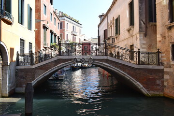 bridge over venice canal