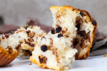 wheat cake with chocolate filling