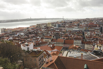 Vista de Lisboa castelo de são jorge