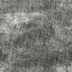 Seamless hand drawn pencil sketch pattern for surface print. High quality illustration. Ornate hand drawn look with lights and shadows and crosshatch texture. Ornate abstract design in perfect repeat.