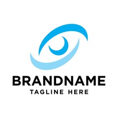 Vector graphic of simple eye logo