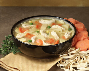 Soup images for the food industry.