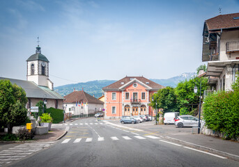 Fototapeta na wymiar Passy en Haute-Savoie