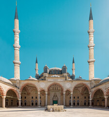 Selimiye Mosque in Edirne Turkey