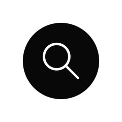 Loupe icon vector. Search sign