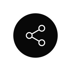 Share icon vector. Share sign