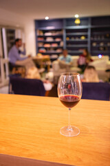 glass of wine