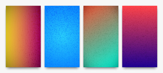 Abstract gradient geometric background of squares