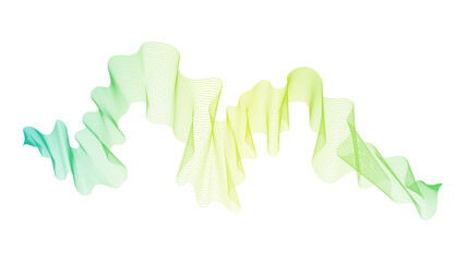 Fototapeta premium Abstract backdrop with wave gradient lines