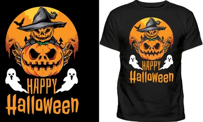 Fototapeten Halloween T-Shirt Halloween Vampire Costume T-Shirt Funny Halloween Party T-Shirt © gopalchandro
