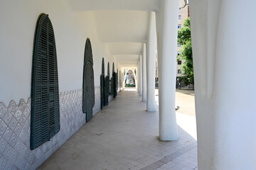 Masia Freixa, modernist building located in the Sant Jordi park in Terrassa, by the architect Lluís Muncunill  and Parellada 