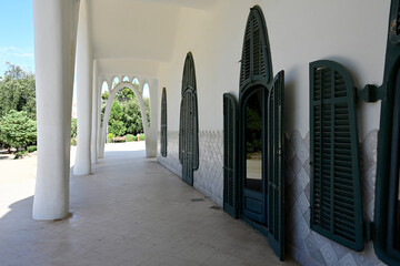 Masia Freixa, modernist building located in the Sant Jordi park in Terrassa, by the architect Lluís Muncunill  and Parellada 